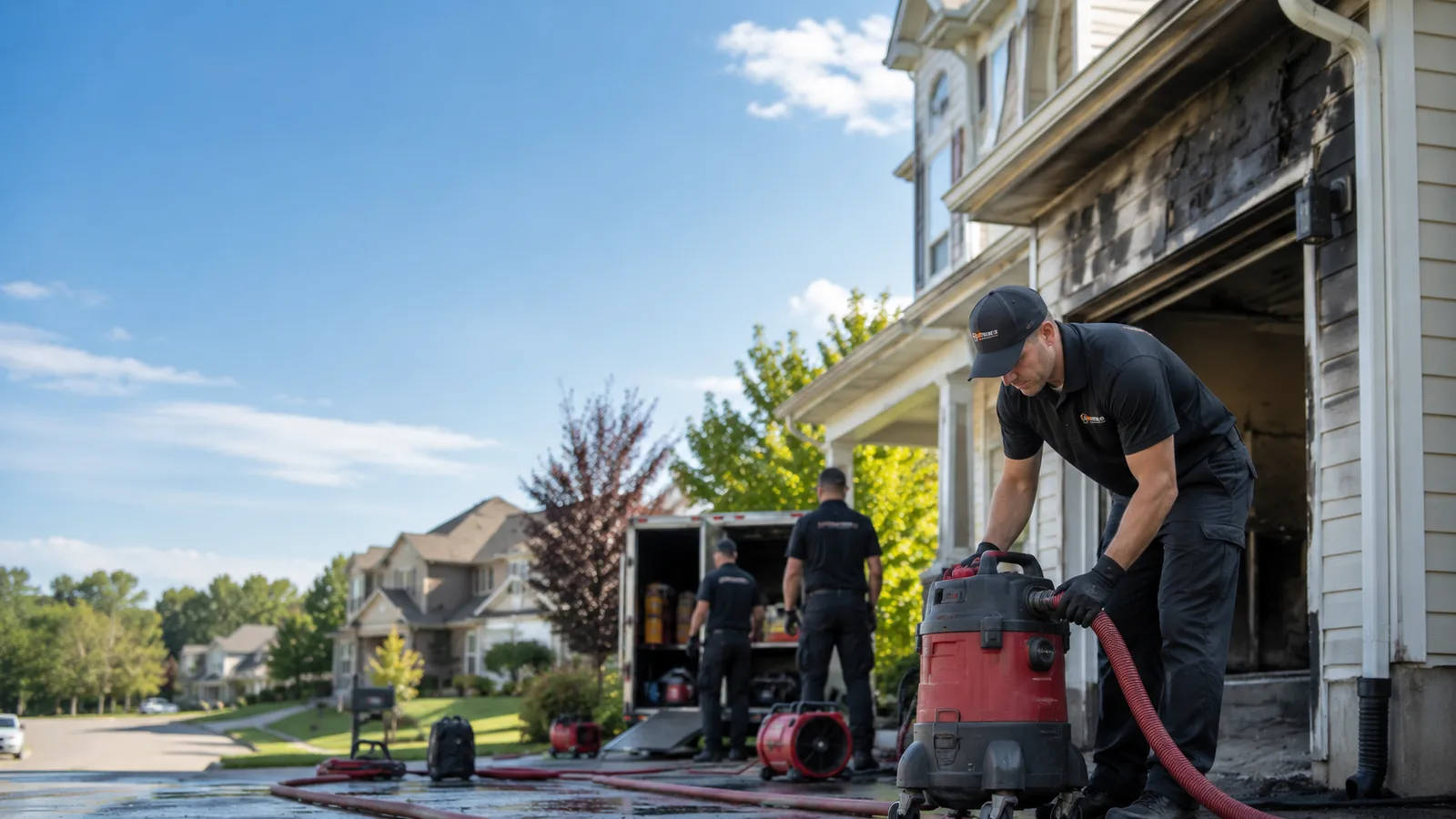 Fire And Smoke Damage Restoration in Fulton, TX near me